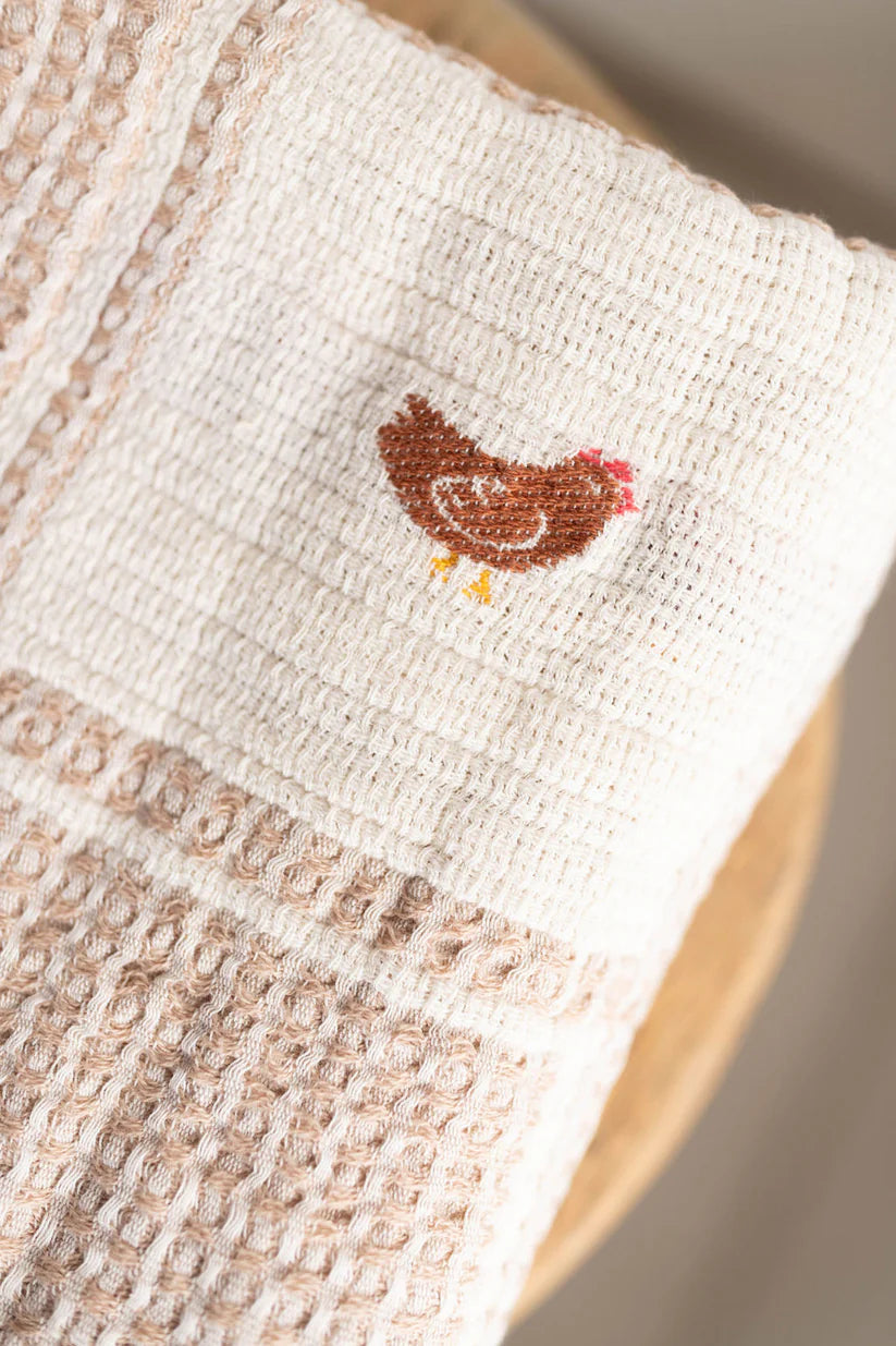 patchwork blanket - farm
