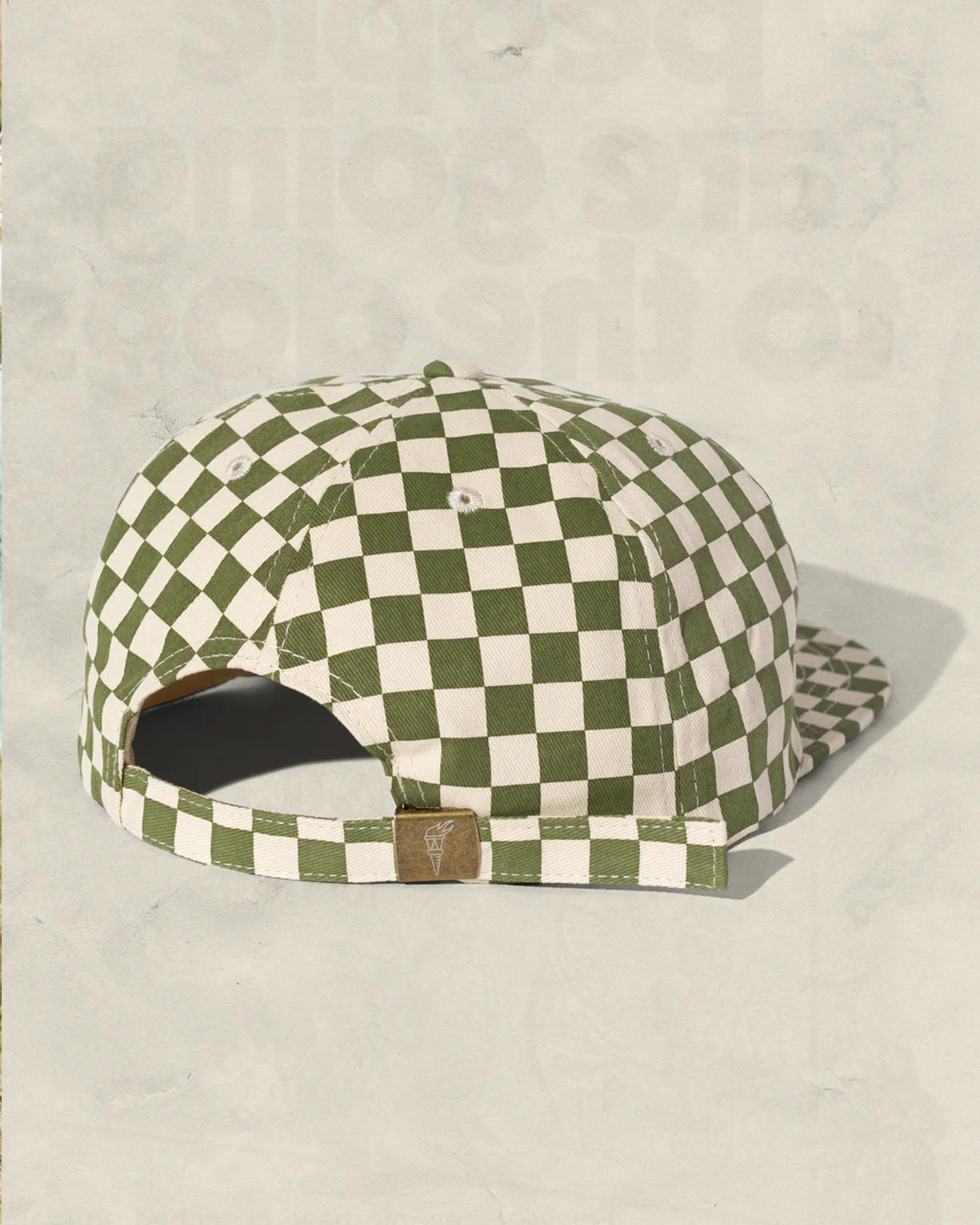 Kids Checkerboard Field Trip Hat - cactus <br> WELD MFG