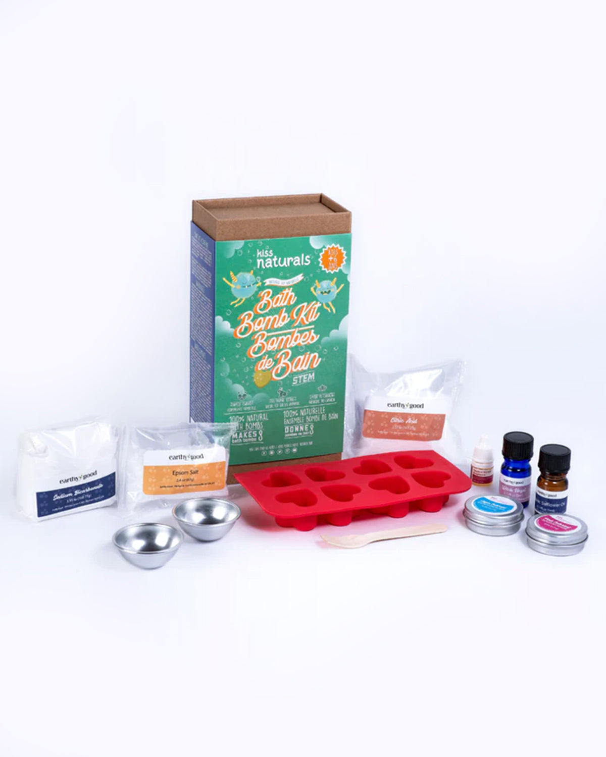 Kiss Naturals DIY Bath Bomb Kit for Kids <br> Earthy Good