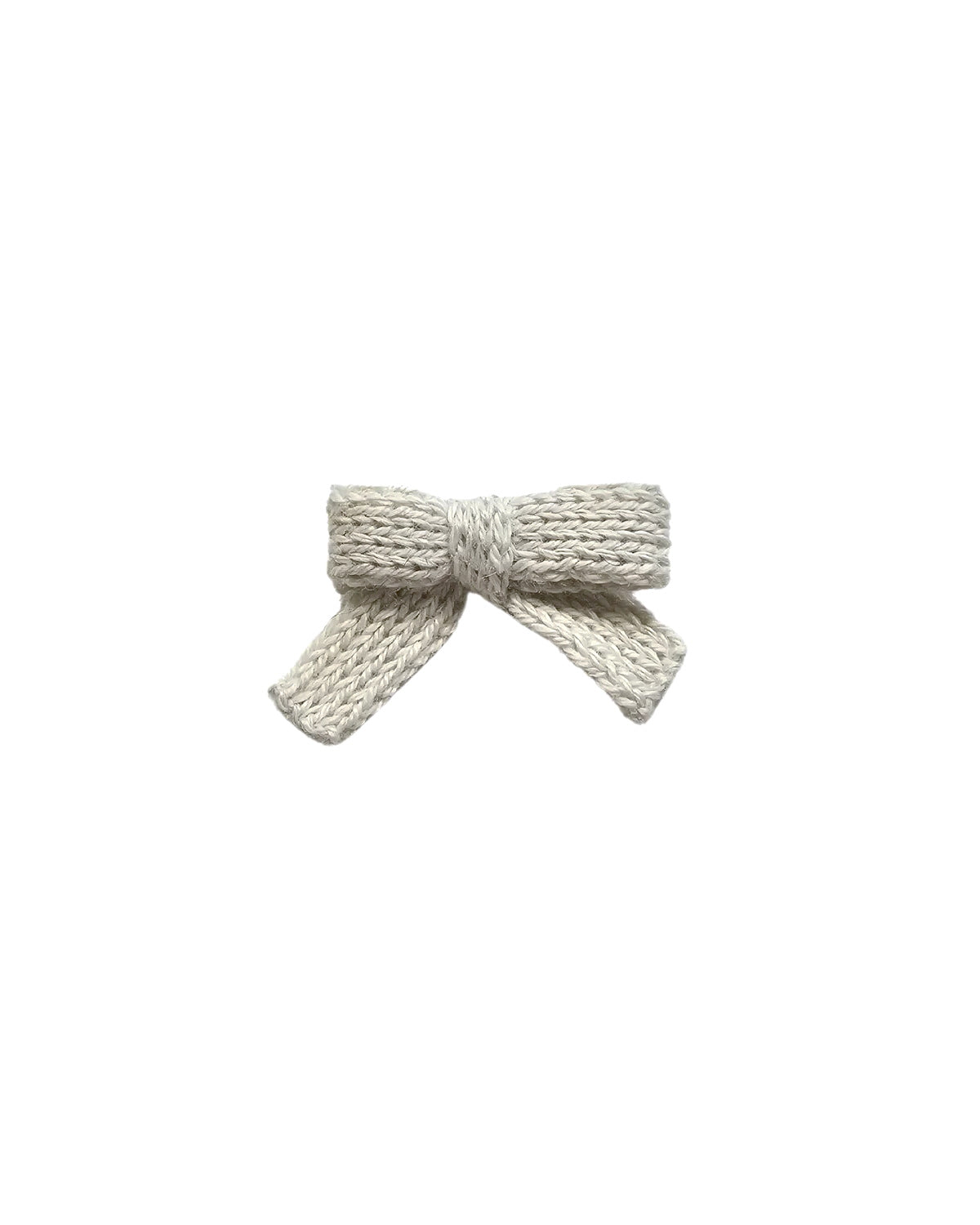Knit Hair Clip - Cloud