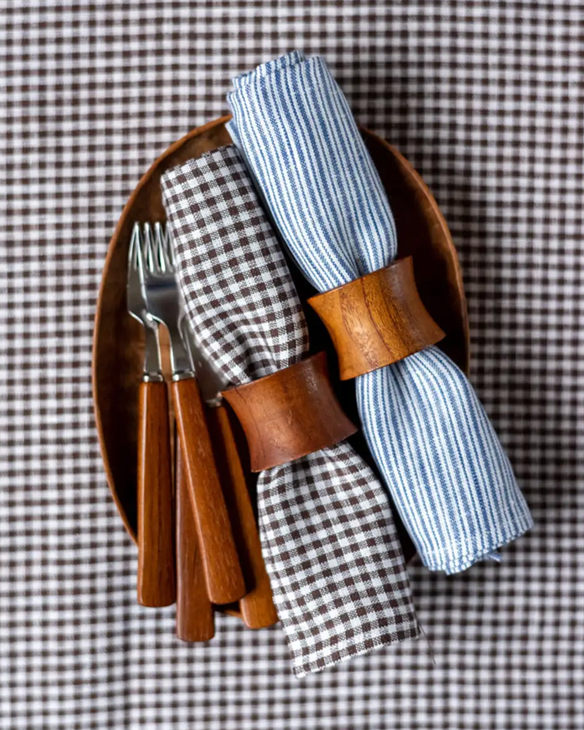 Linen Napkin Set - Josh <br> fog linen