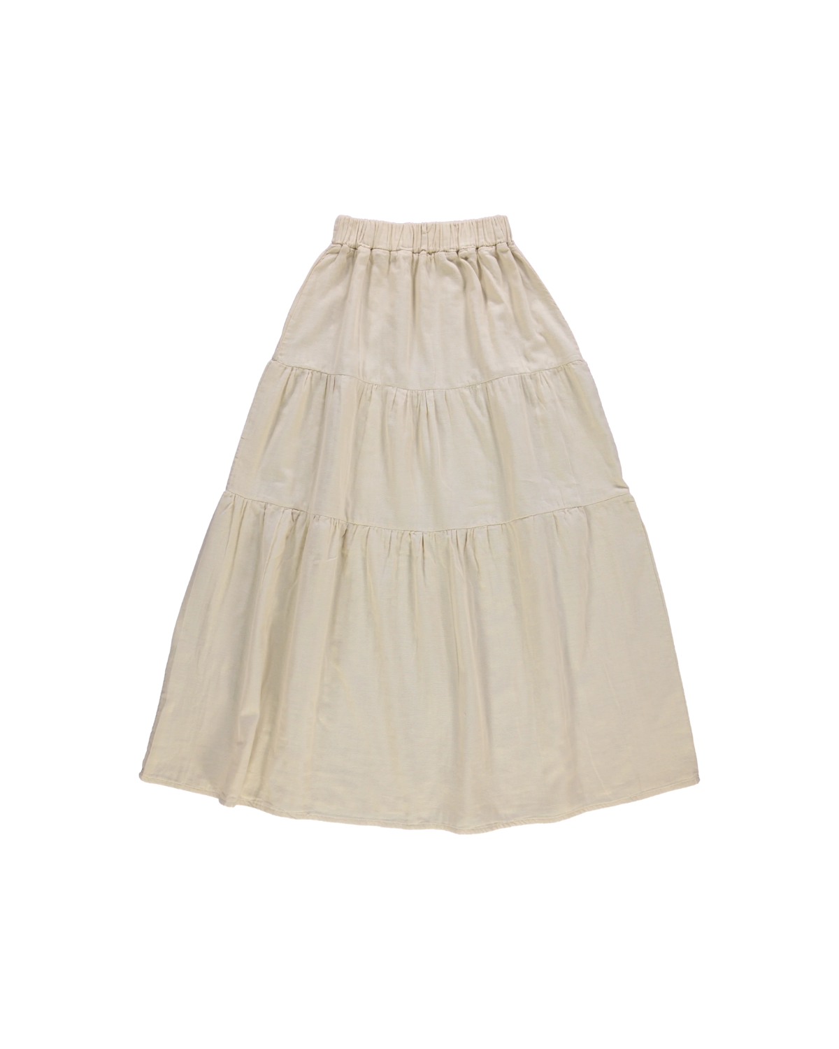 Long Gauze Skirt <br>Poudre Organic