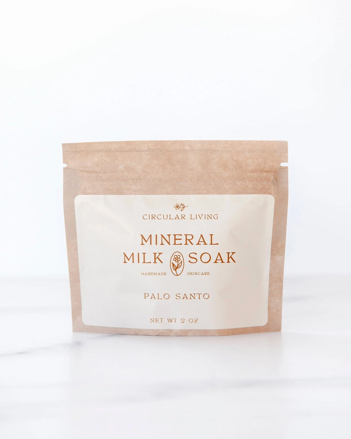 Mineral Milk Soak Sachet - Palo Santo