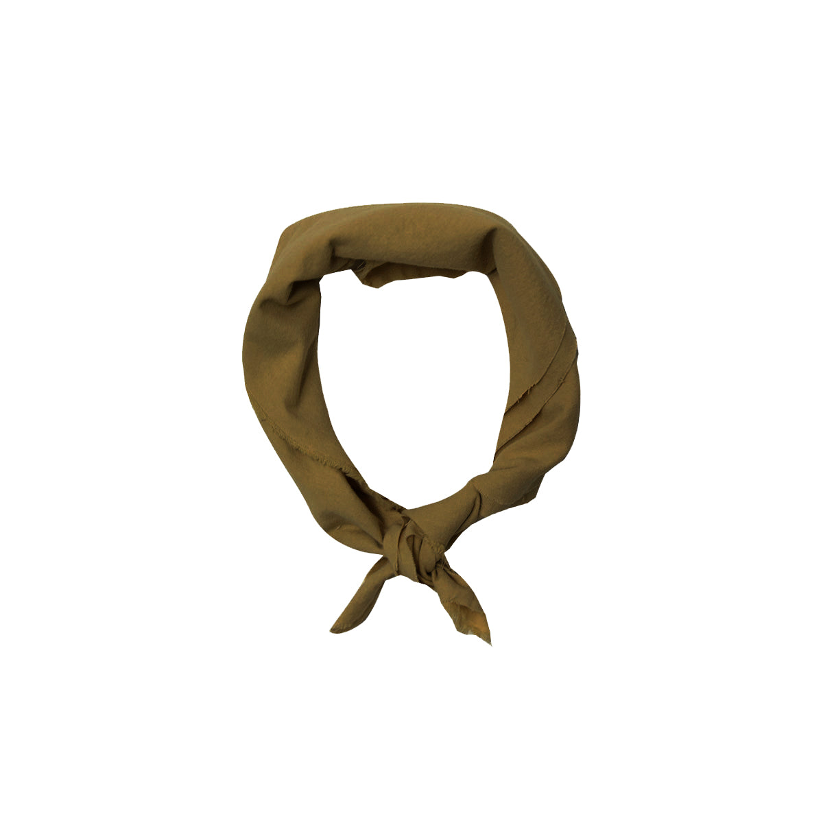 Kid's Neckerchief - fennel solid