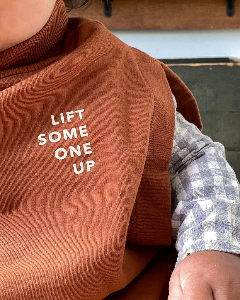 “Lift Someone Up” Baby Poncho