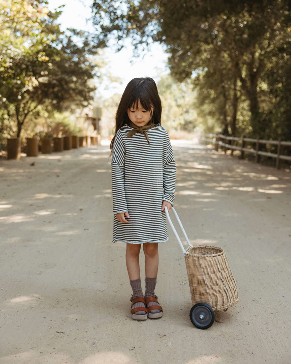 Baby French Terry Pullover Dress