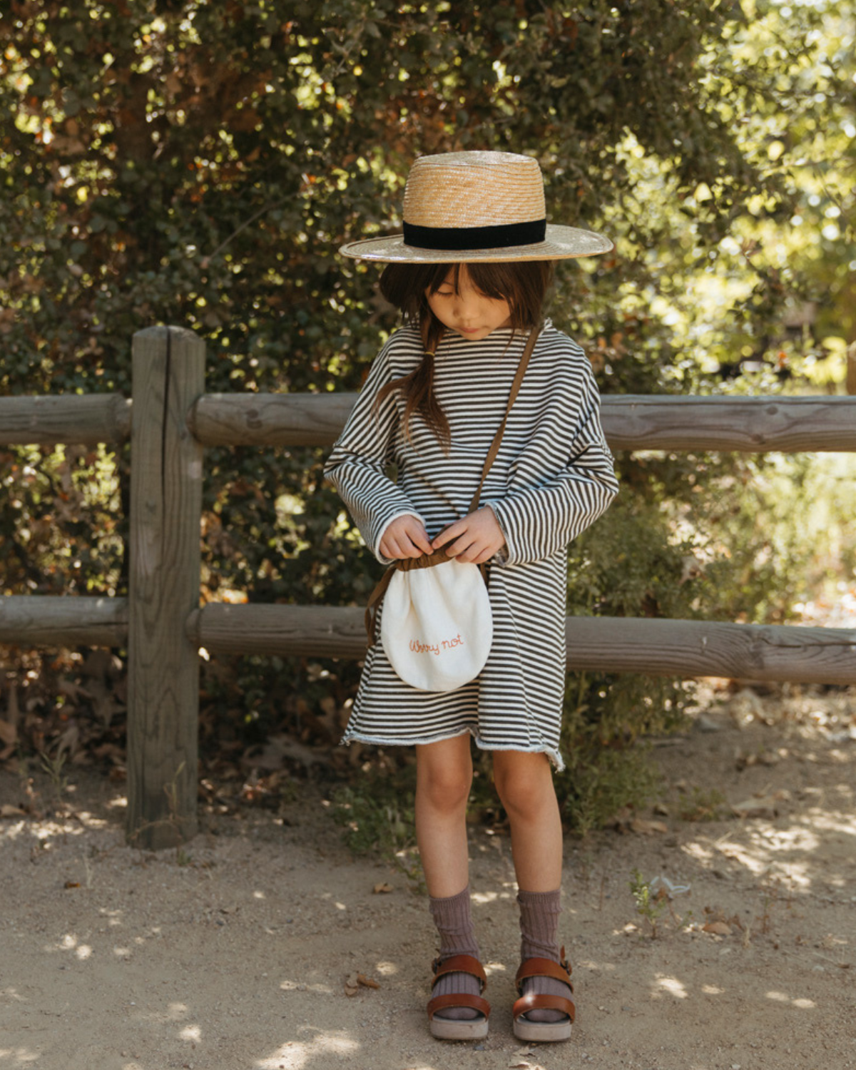 French Terry Pullover Dress