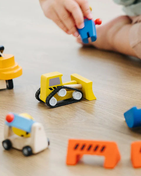 Road Construction Set <br> Plan Toys