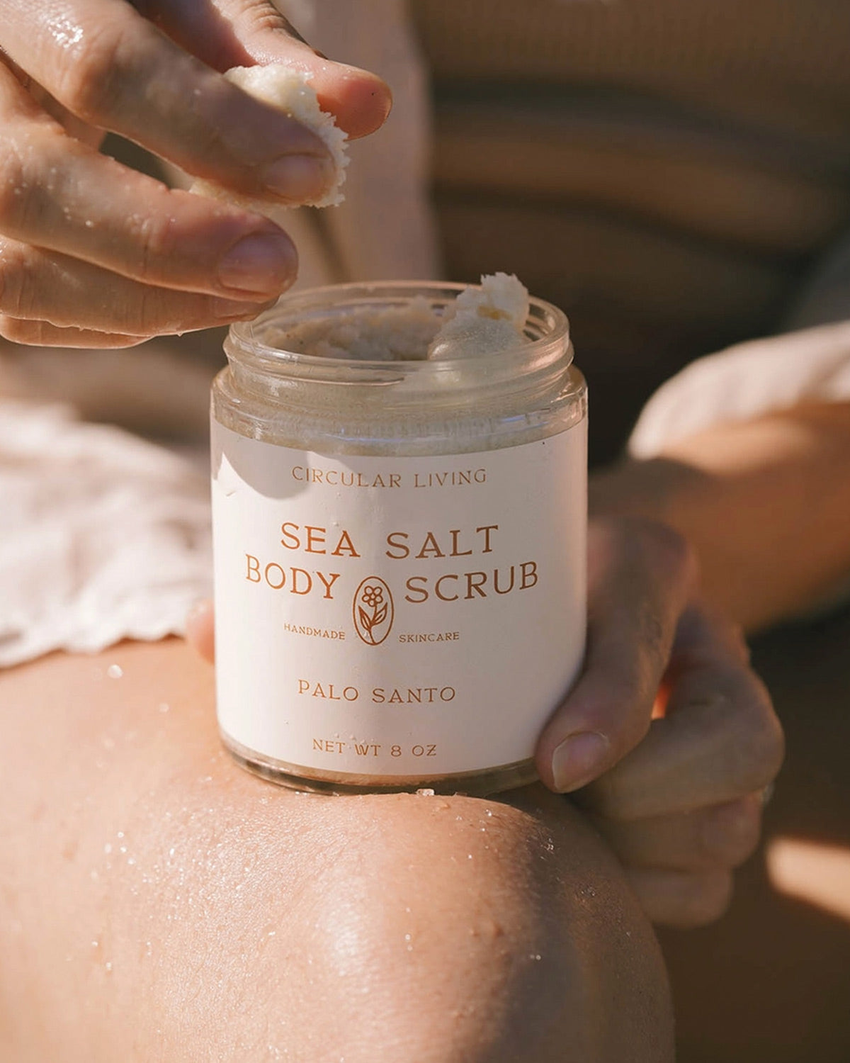 Sea Salt Body Scrub - Palo Santo