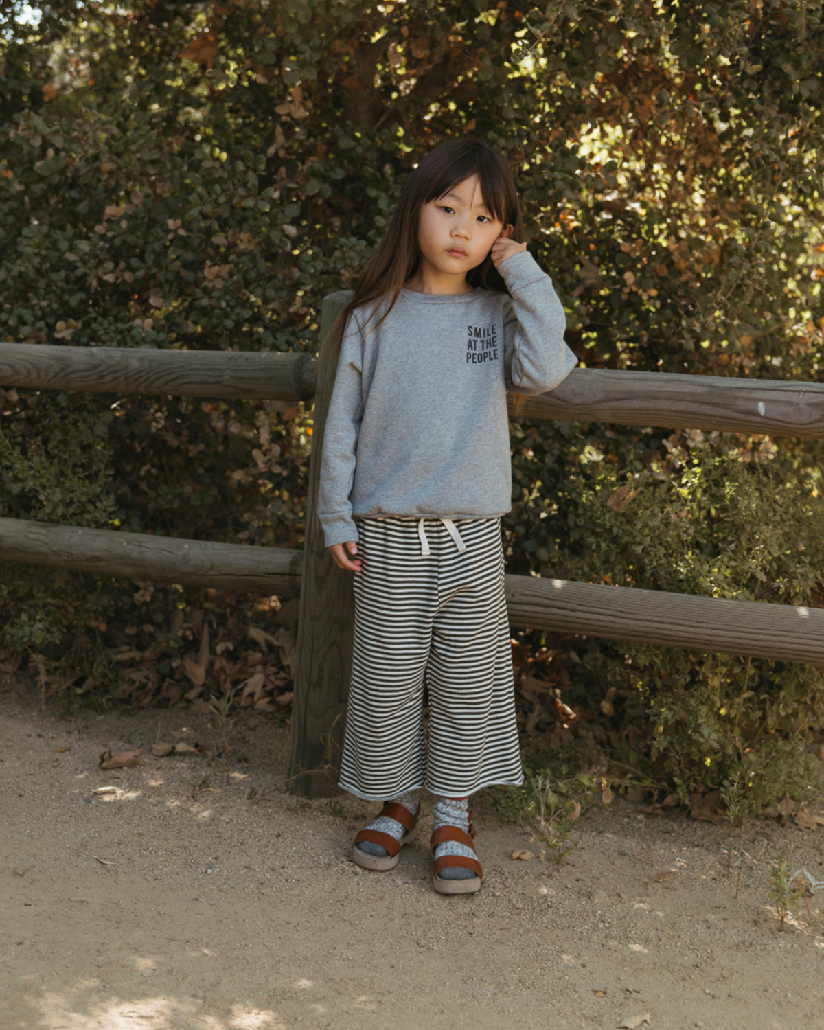 Baby French Terry Culotte Pant