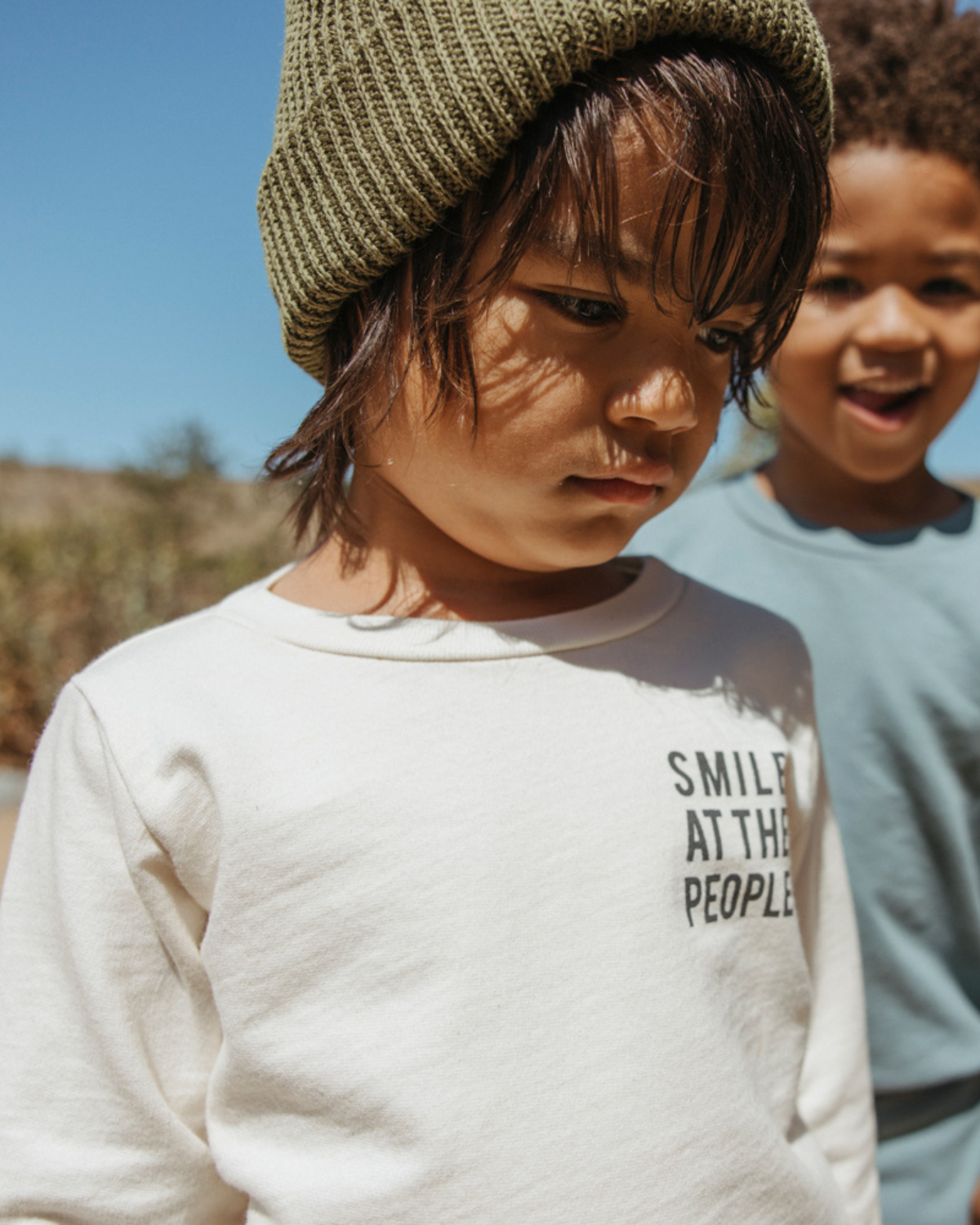 Baby Smile at the People Crewneck