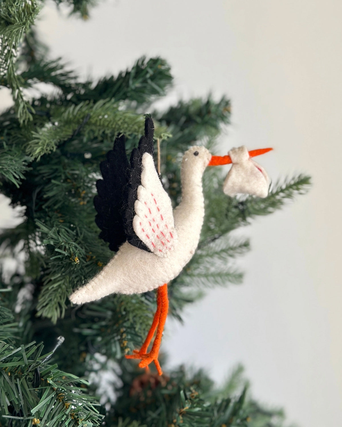 Stork Ornament