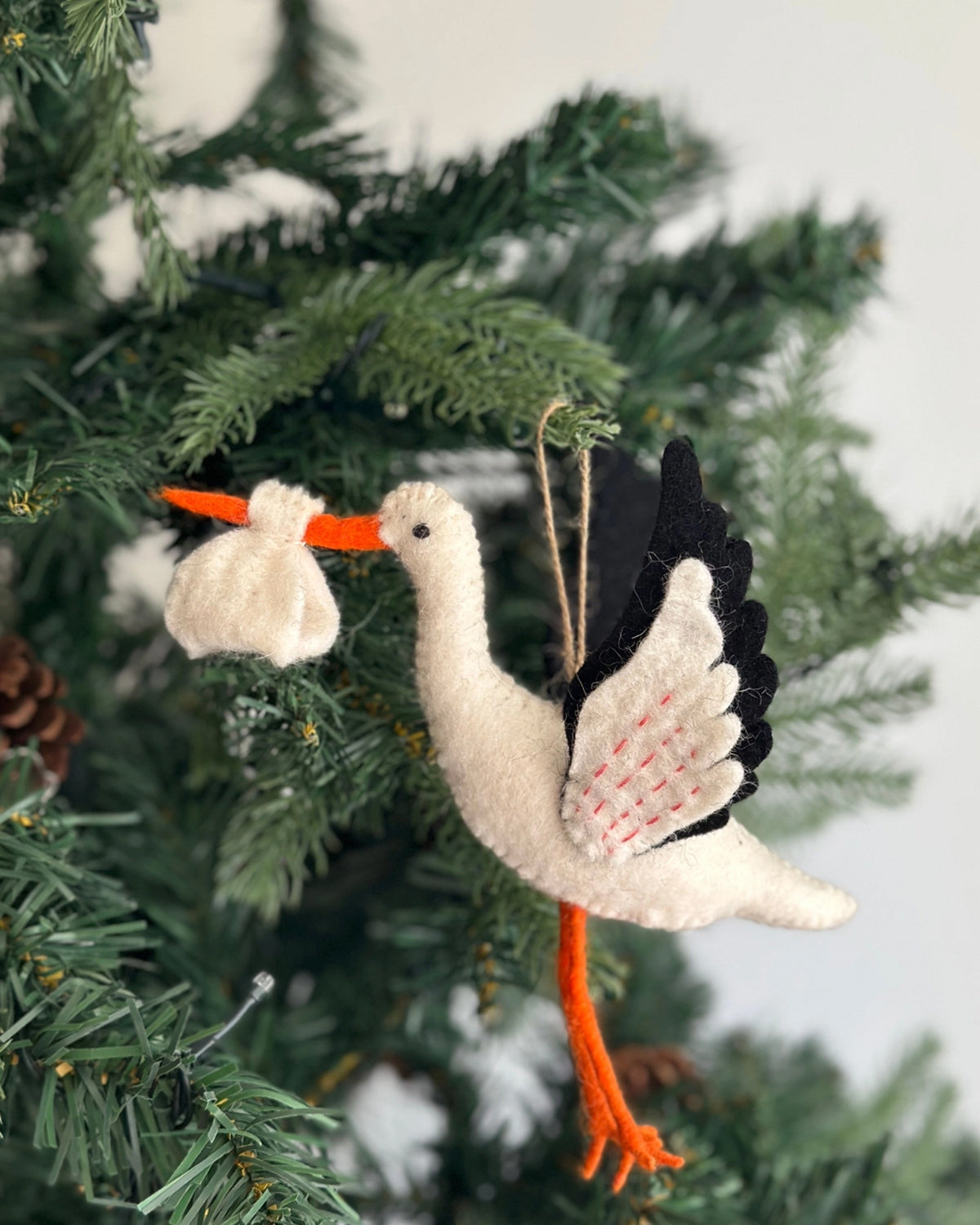 Stork Ornament