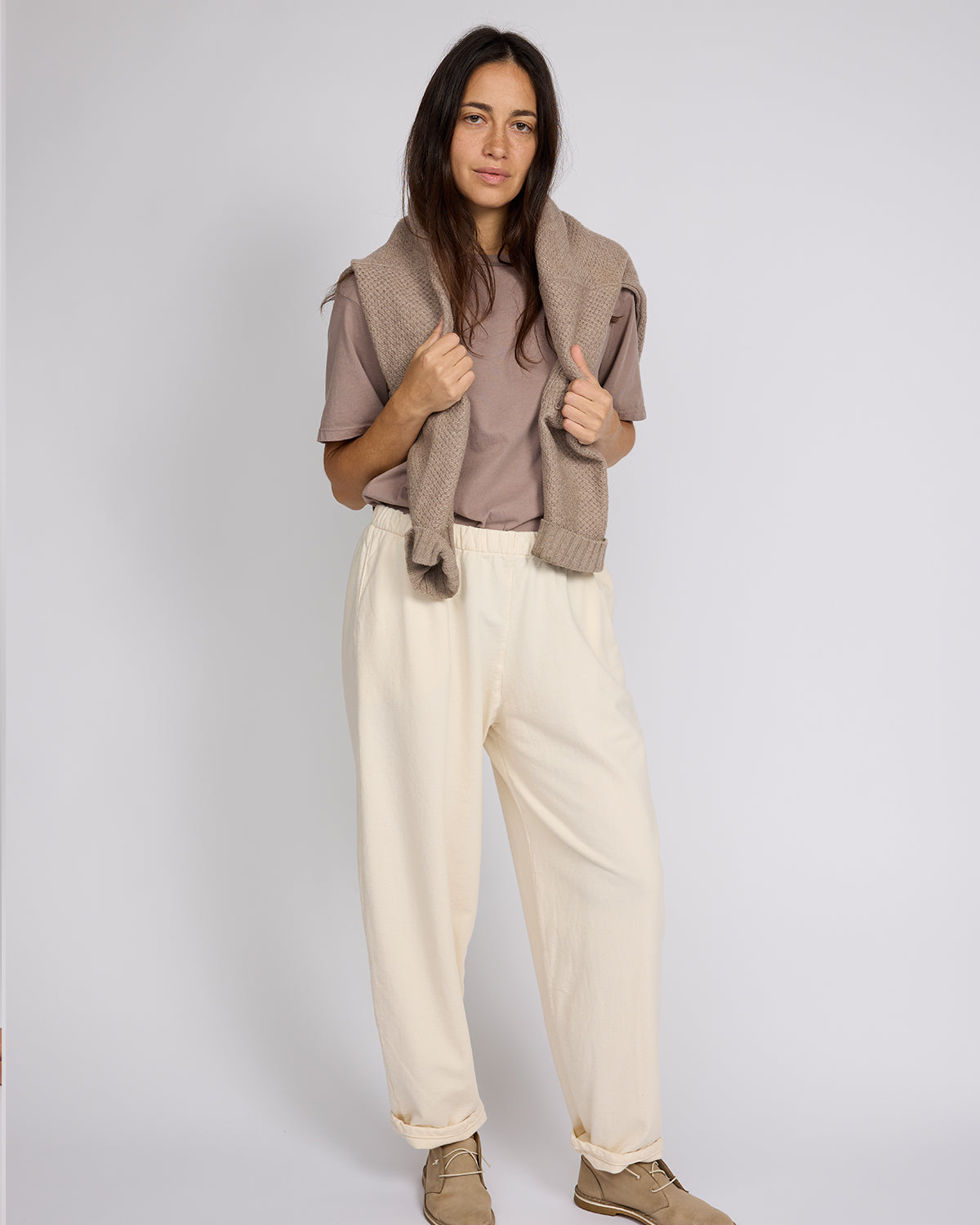 Women's French Terry Relaxed Pant