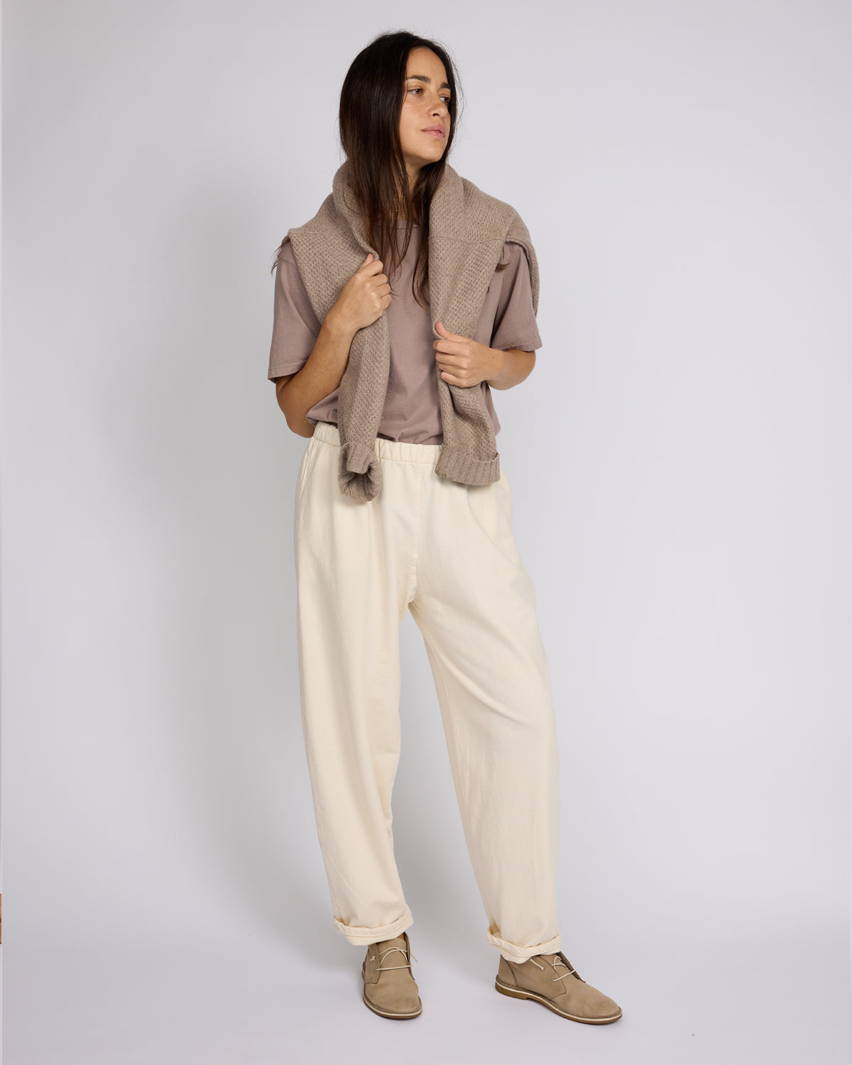 Women's French Terry Relaxed Pant