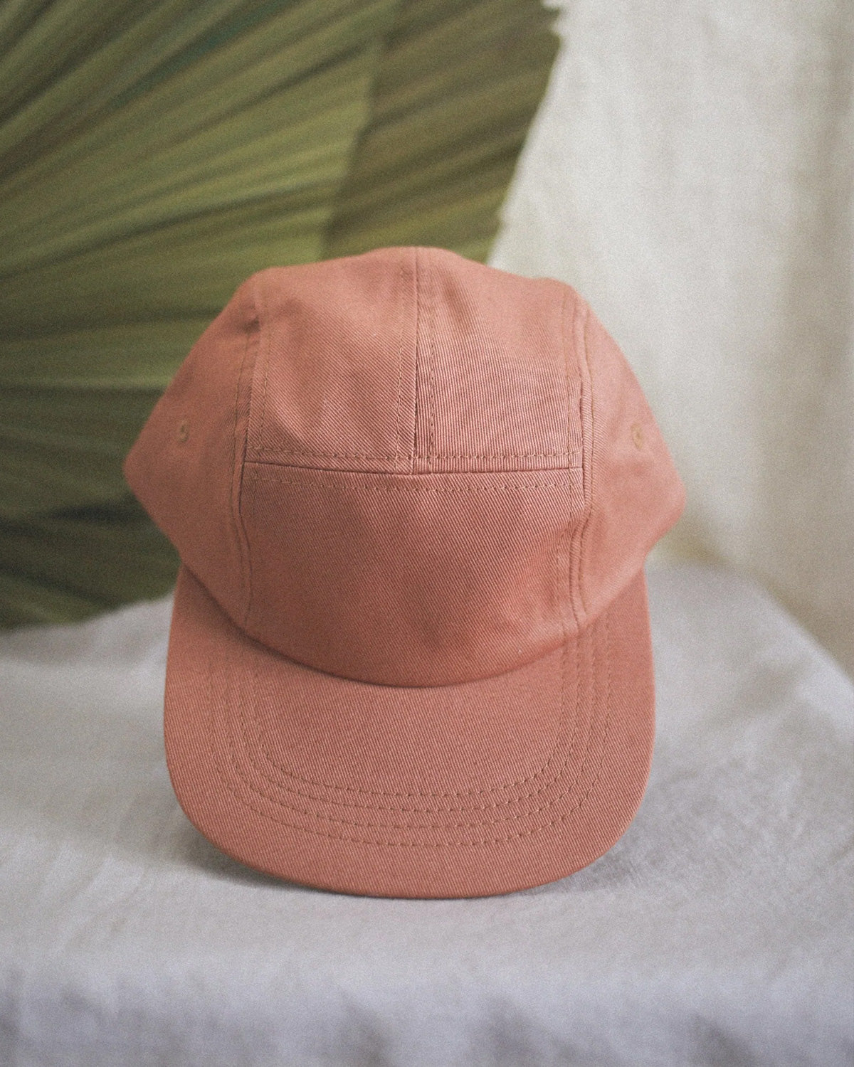 The Copper Five Panel Hat <br> Twill & Pine