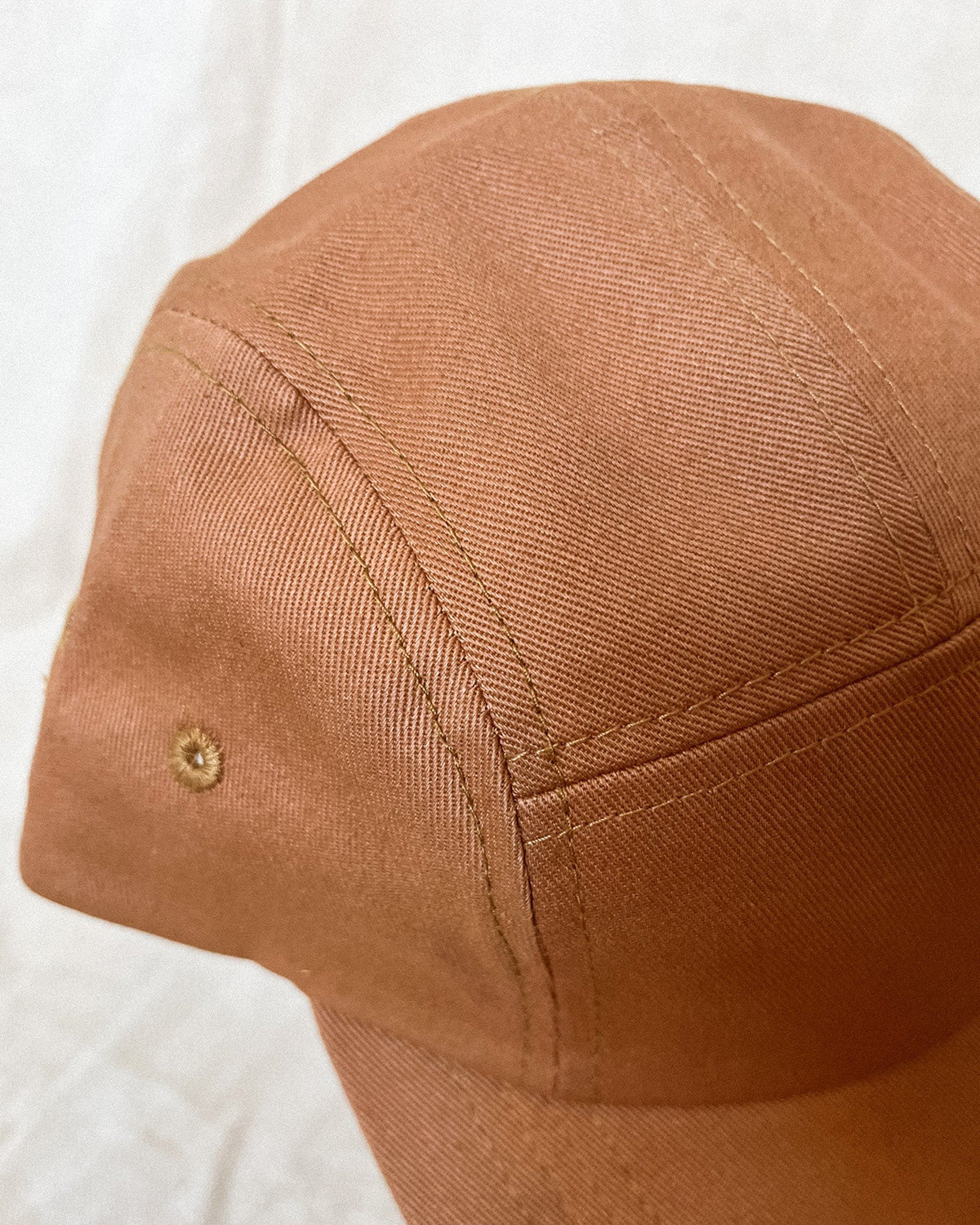 The Copper Five Panel Hat <br> Twill & Pine