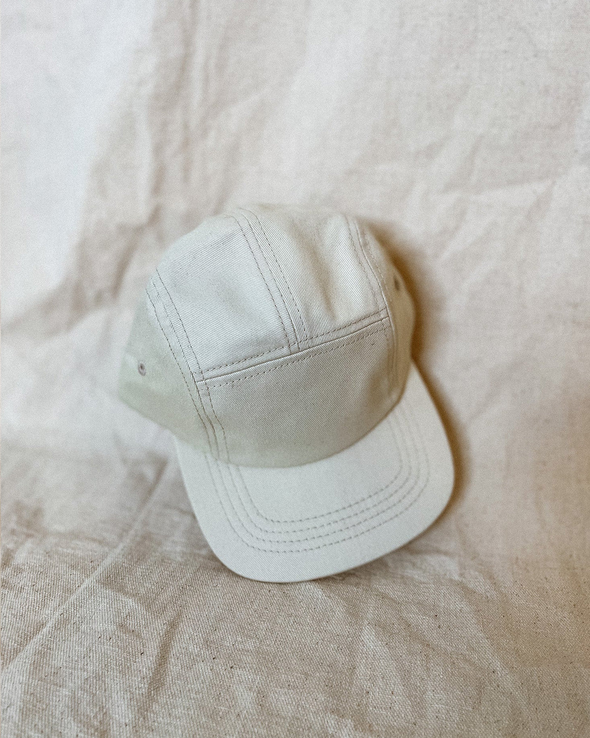 details on the panel hat