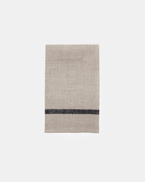 Gift Set - Thick linen stripe kitchen cloth + Kitchen Cloth - Jesse + Dish Brush