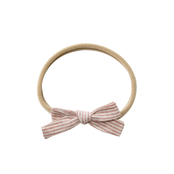 Mini Bow Headband - sedona stripe