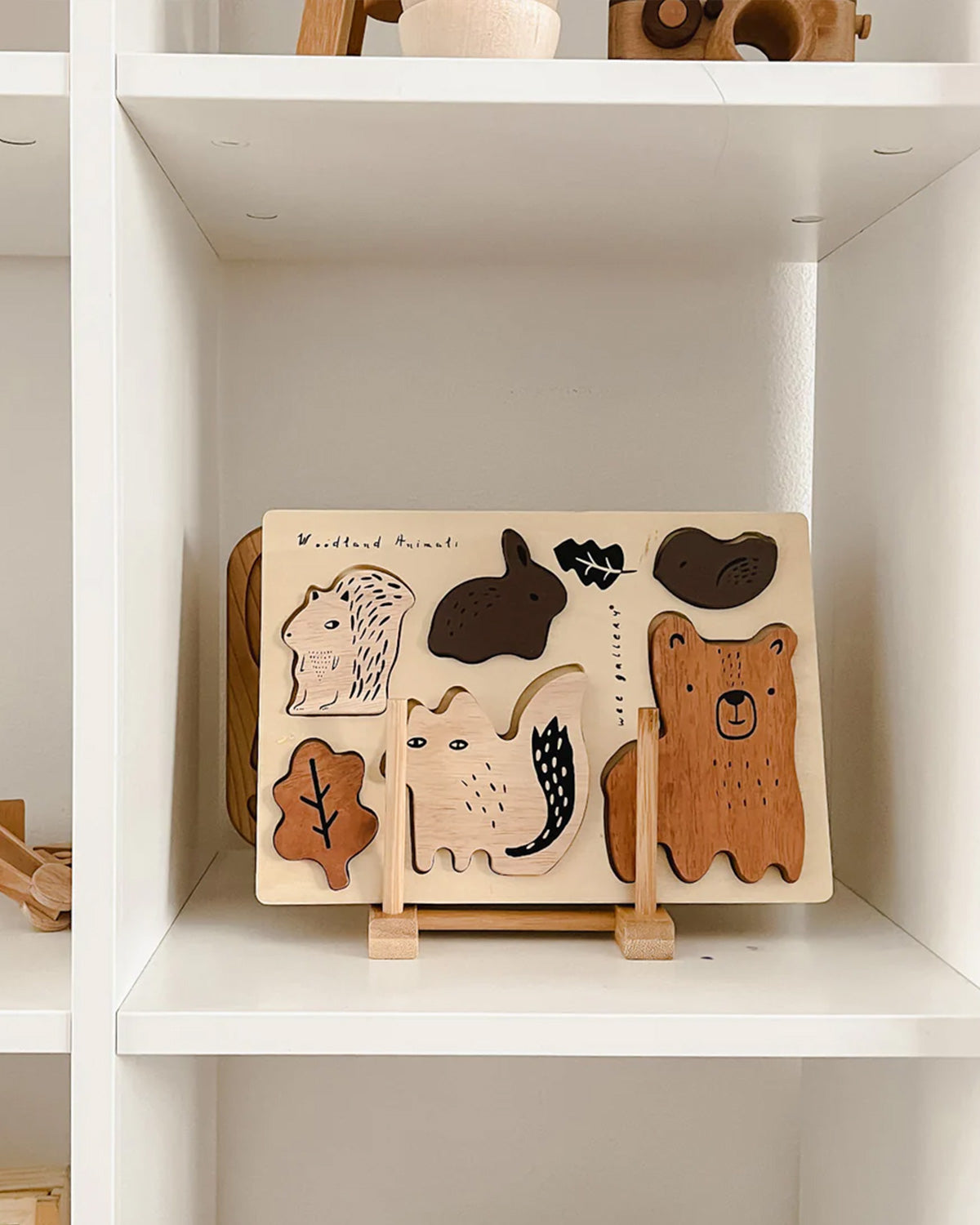 Wooden Puzzle - Woodland Animals <br>Wee Gallery