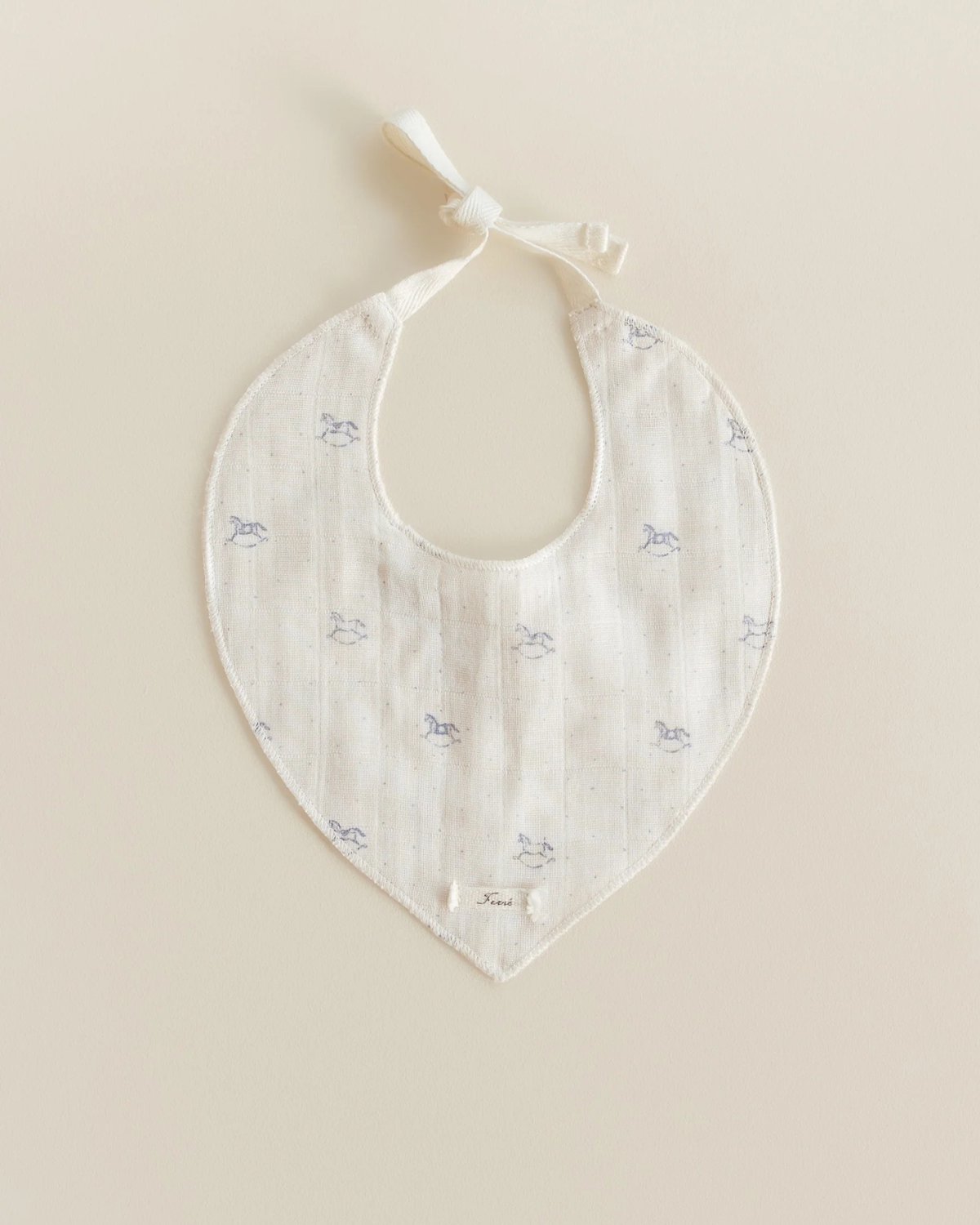 Drool Bib - rocking horse