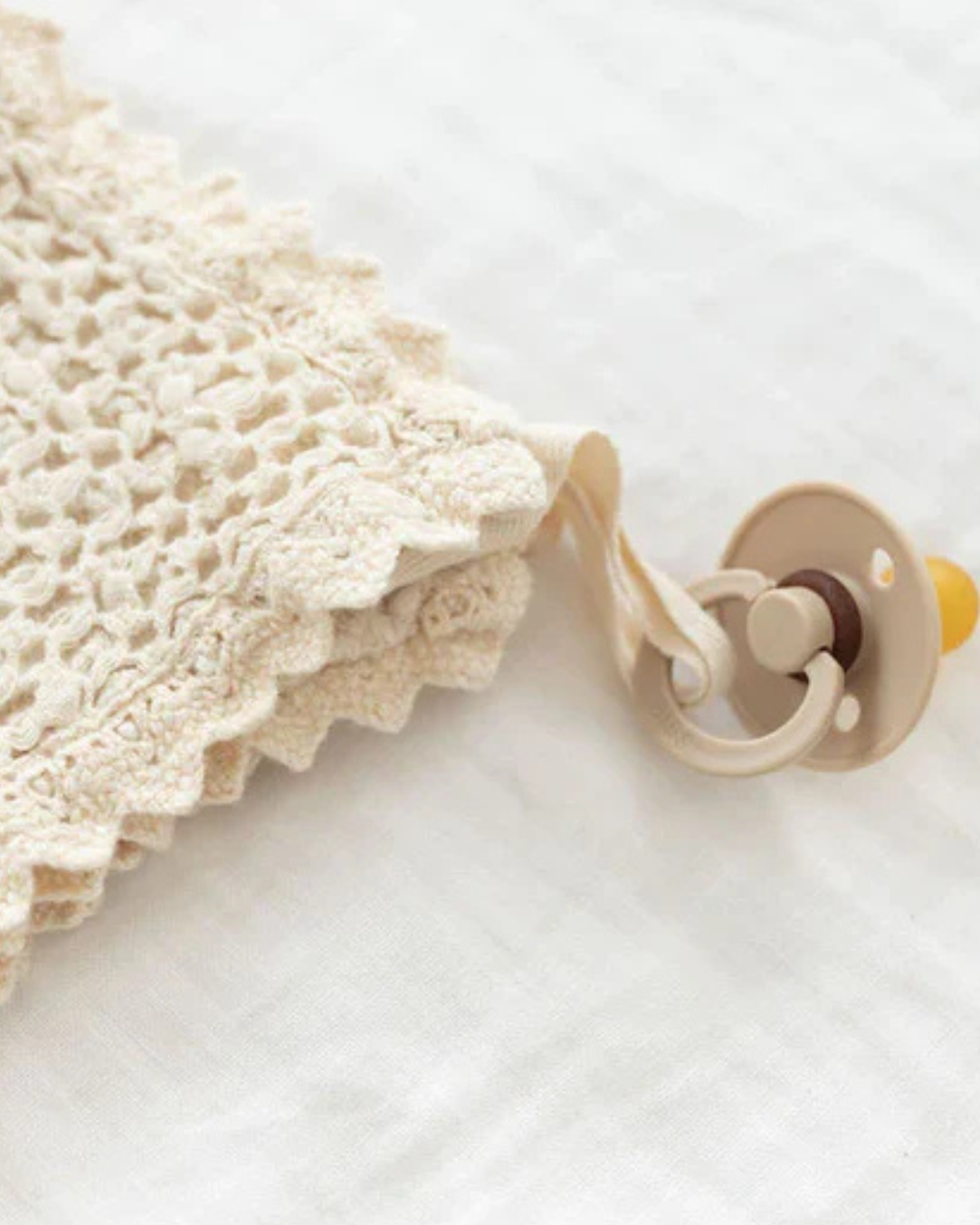 lovie cozy waffle | mini - milk