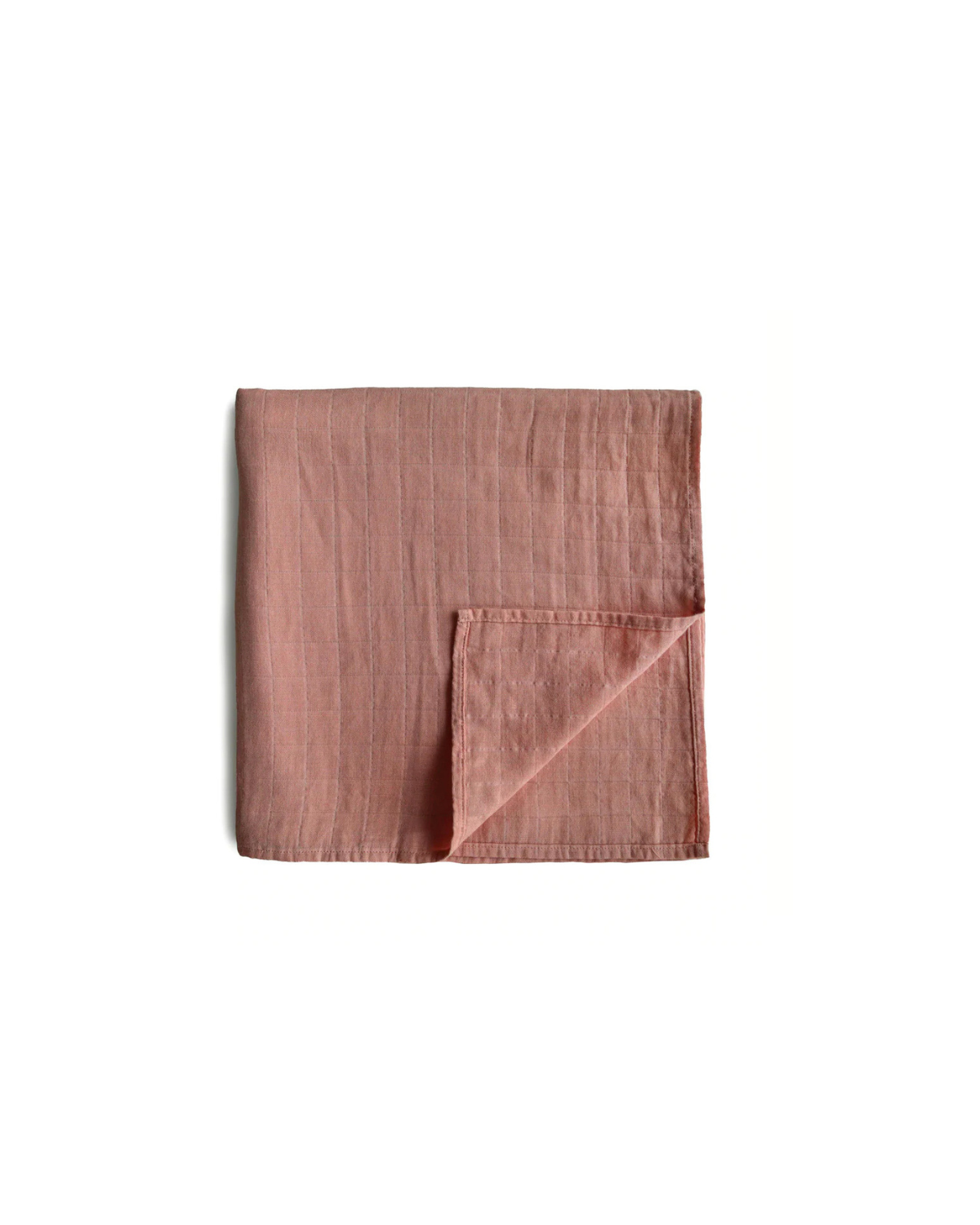 Muslin Swaddle Blanket Organic Cotton - Cedar