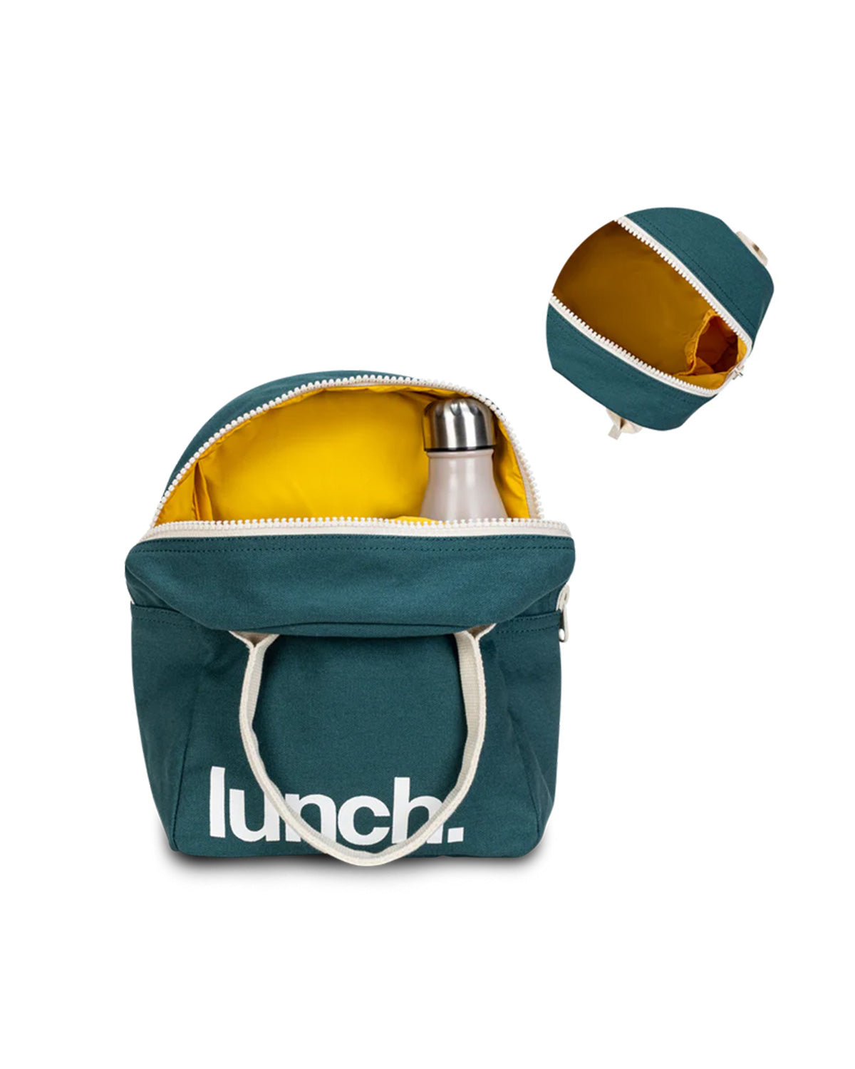 lunch bag with water bottle