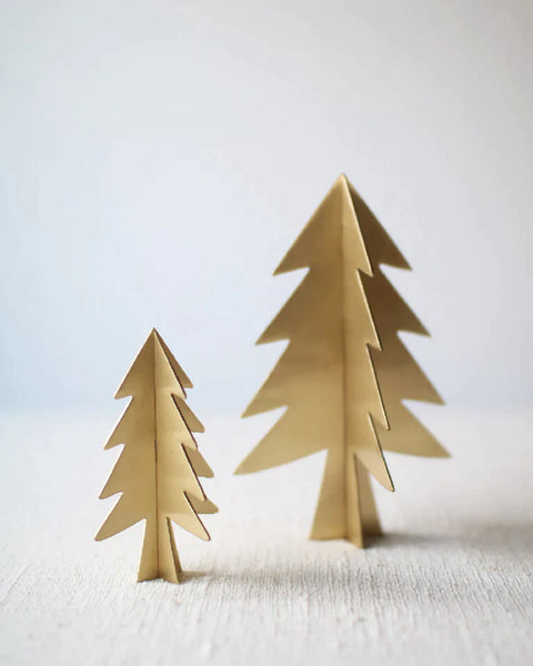 Brass Christmas Tree Set<br>Fog Linen