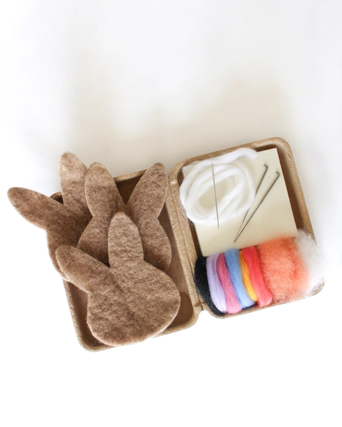 Bunny Felt Crafting Kit - 3 bunnies