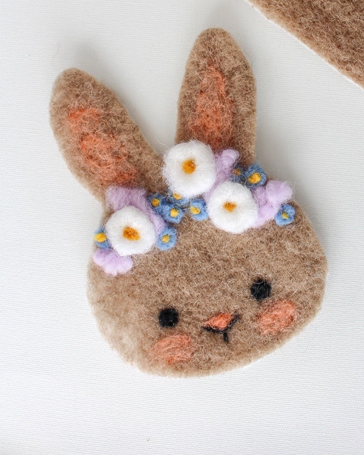 Bunny Wool Felt Crafting Kit - 6 bunnies