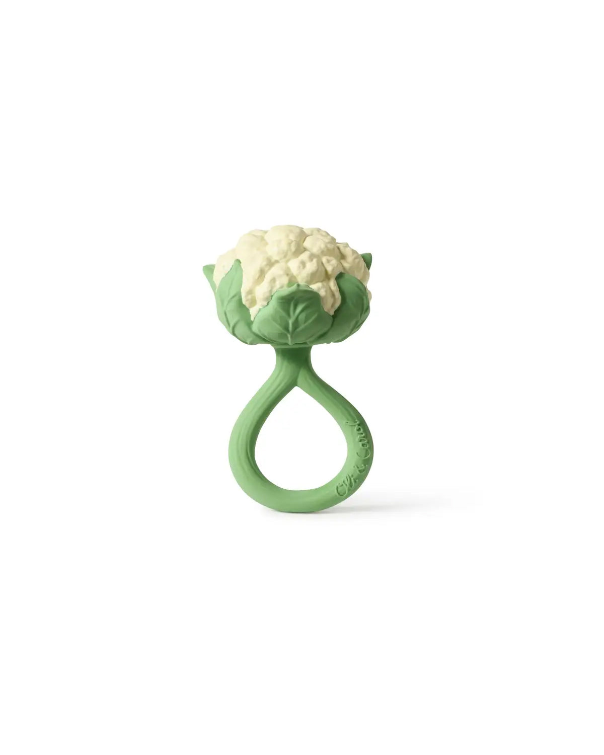 Cauliflower Rattle Toy <br> Oli & Carol