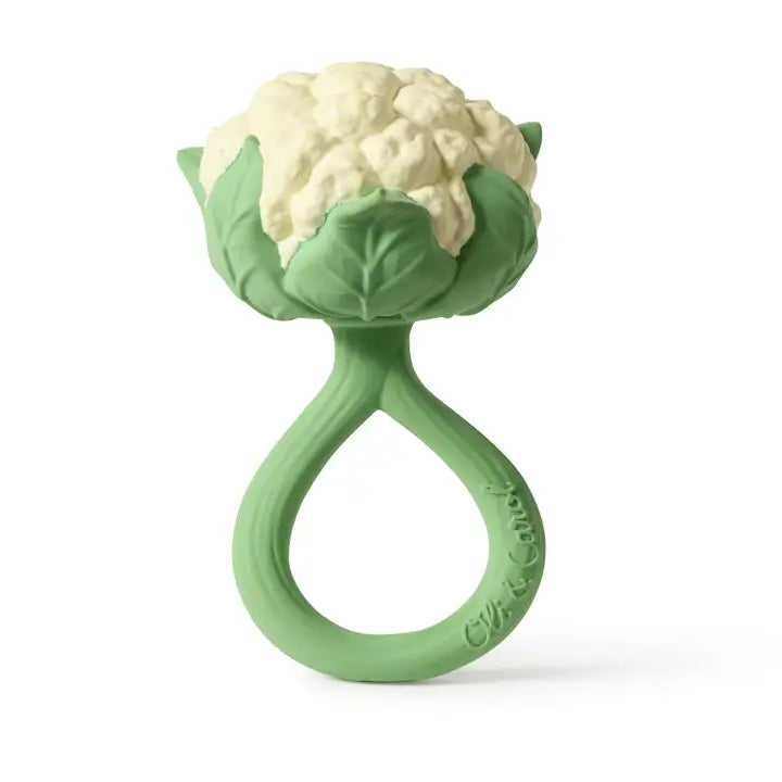 Cauliflower Rattle Toy <br> Oli & Carol