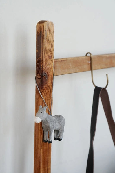 Paper Mache Donkey Ornament <br>Fog Linen