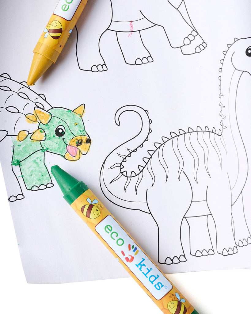 Dinosaur Coloring Scroll <br> Eco Kids