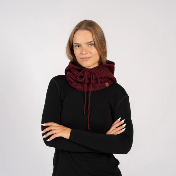 100% Knitted Merino Hood Balaclava