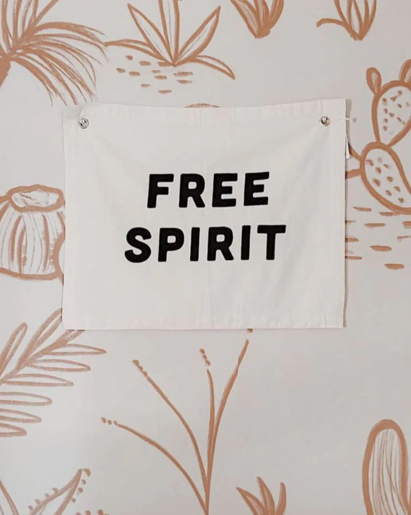 Free Spirit Canvas Banner