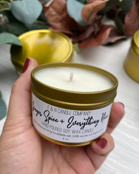 Ginger and Spice and Everything Nice Soy Wax Candle