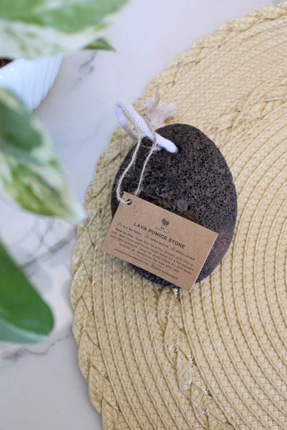 Lava Pumice Stone with Cotton String