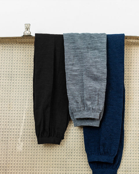 Lightweight Wool Leggings - gray <br>Fog Linen