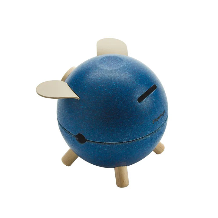 Piggy Bank - Blue <br> Plan Toys