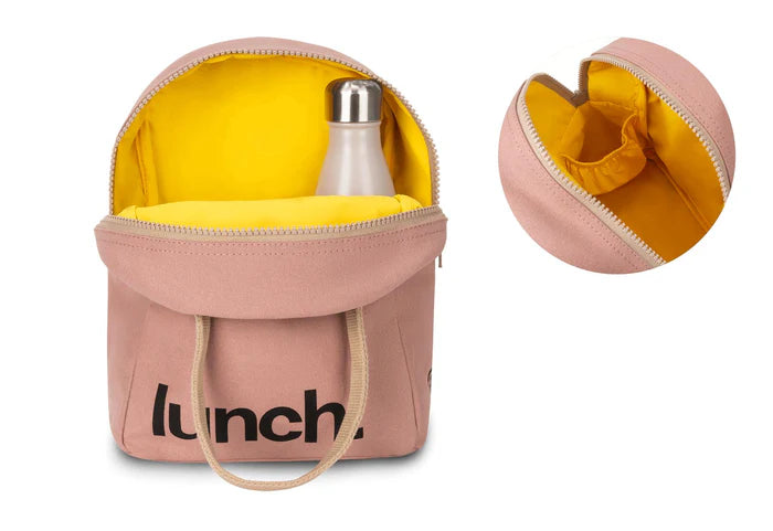 lunch bag with bottle