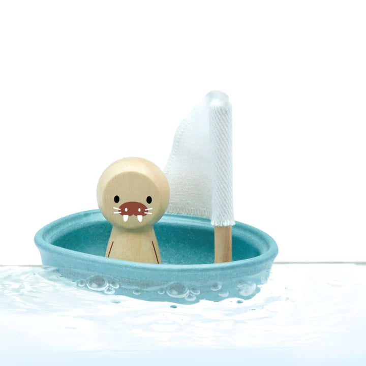 Sailing Boat- Walrus <br> Plan Toys