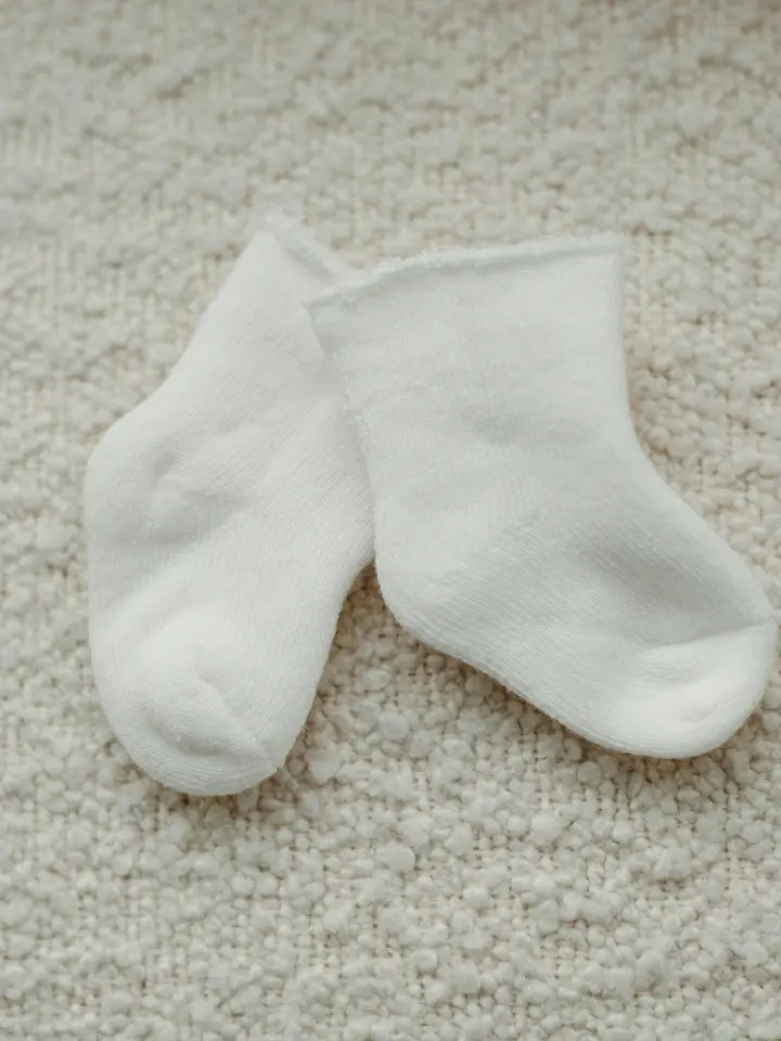Newborn socks - organic cotton - 6 pack