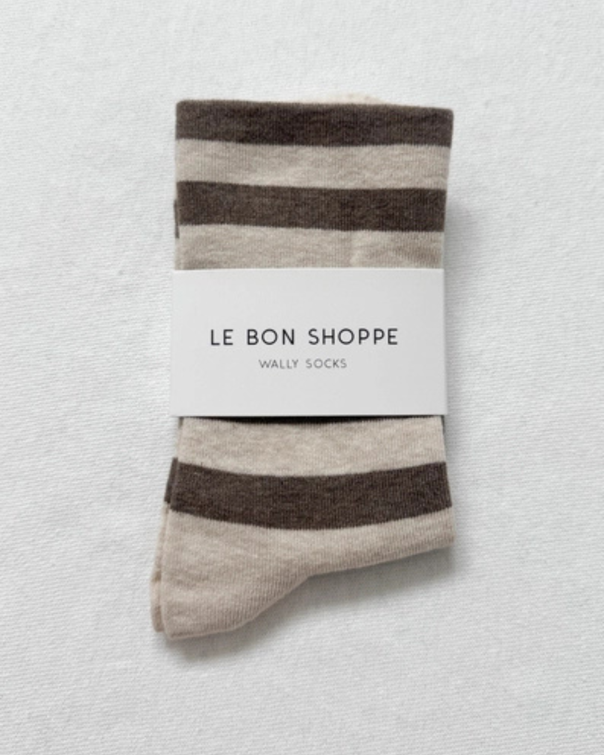 Wally Socks - Brown Stripe