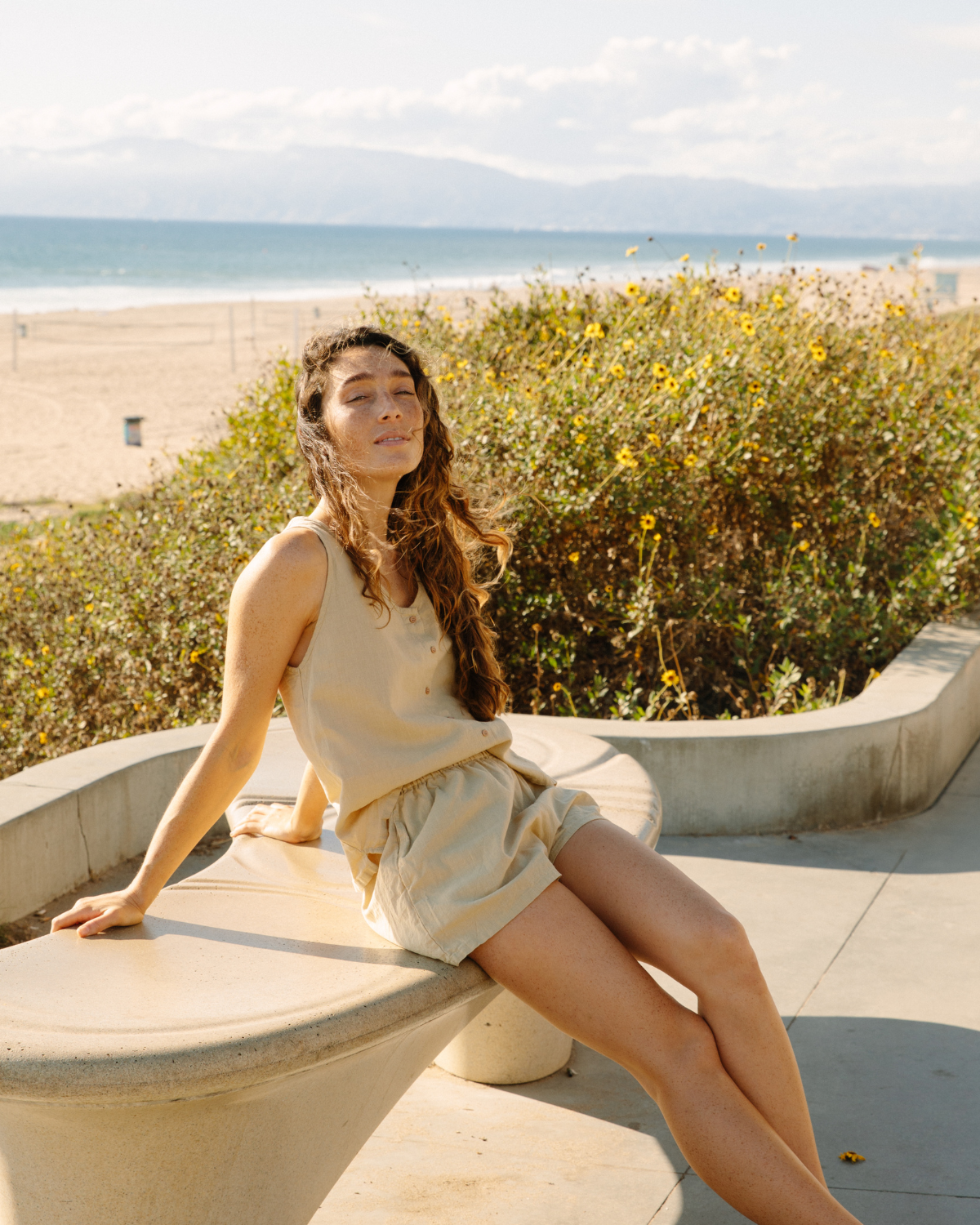 Button Down Tank seagrass