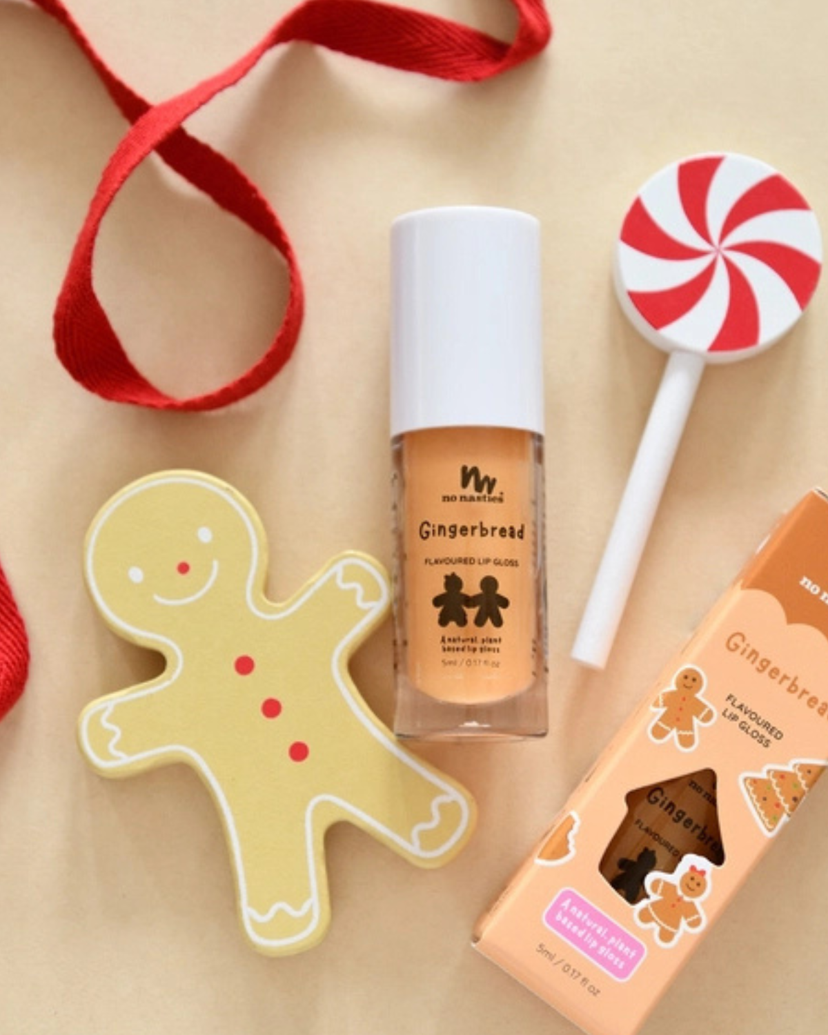Gingerbread Natural Kids Lip Gloss  <br>No Nasties