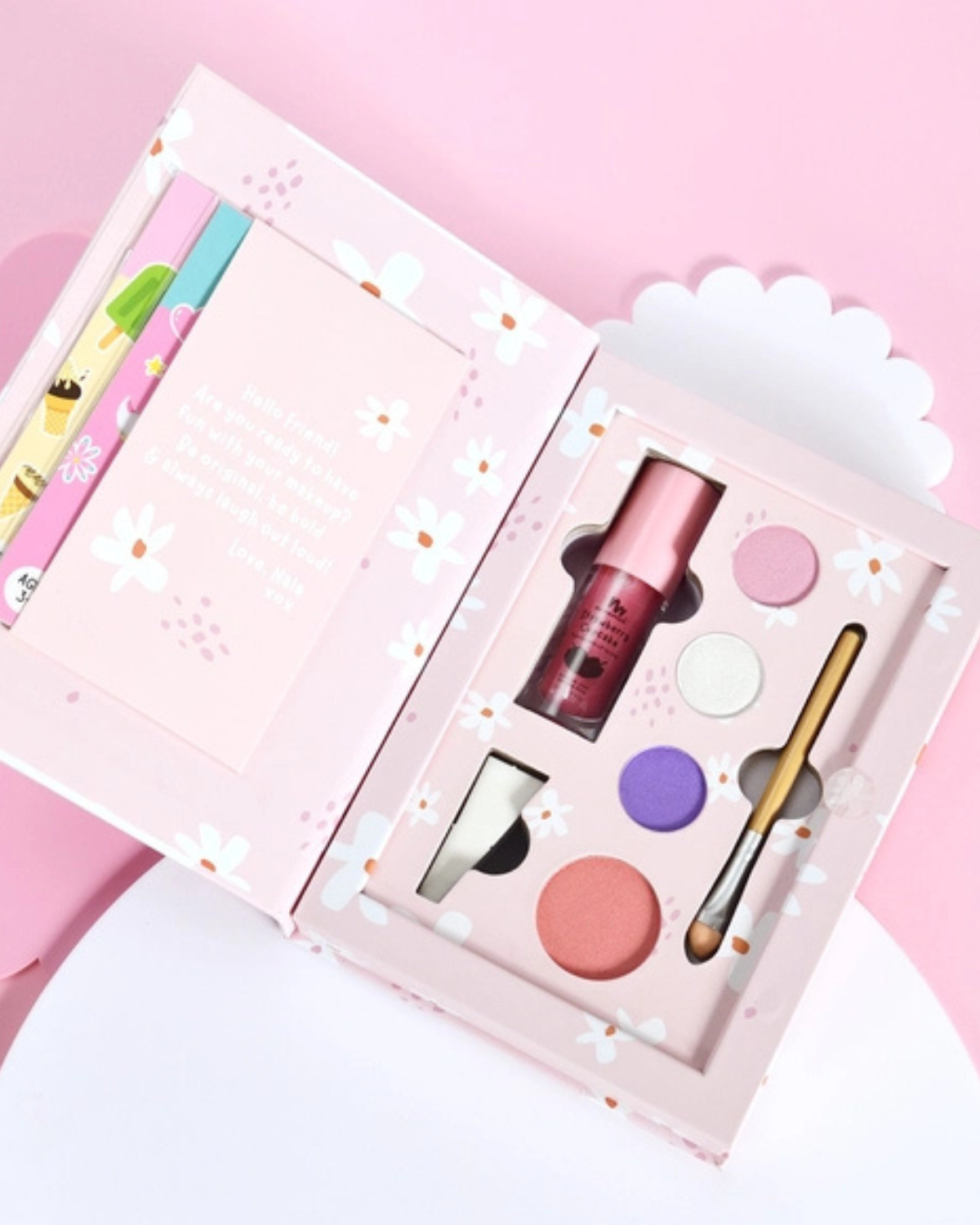 Makeup Palette Kit - natural powder pink <br>No Nasties