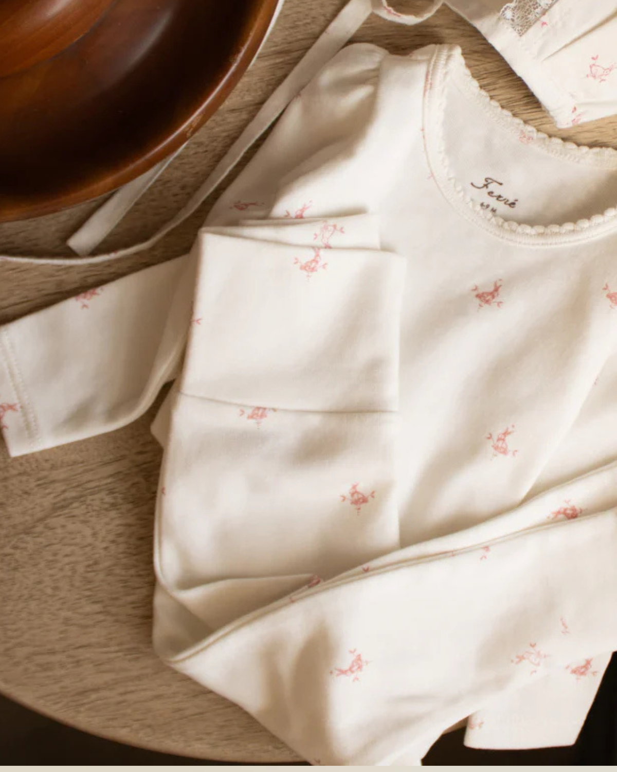 Scalloped Set - folk bunny